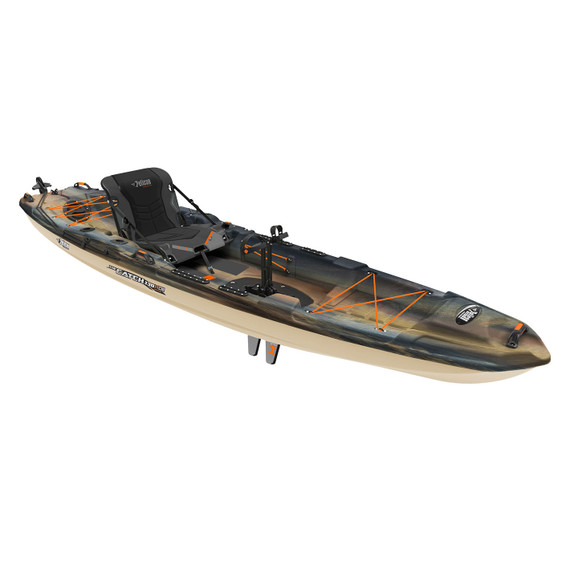 Catch 130 Hydryve II - Sandstone/Sable - Angle | Western Canoeing & Kayaking
