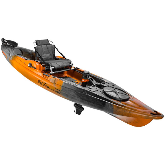 Sportsman BigWater PDL 132 - Ember - Angle - Pedal Drive | Western Canoeing & Kayaking
