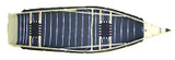 12' Wide Stern Canoe by Sprotspal Top View