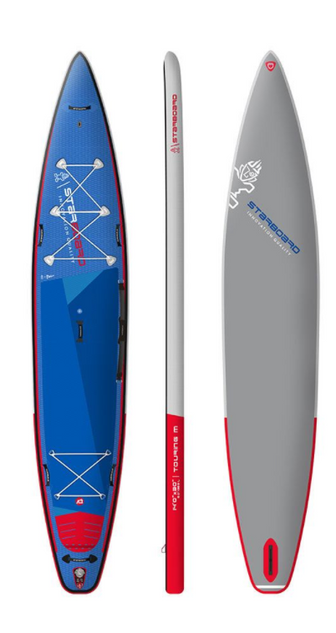 Inflatable SUP 14' x 30" x 6" Touring Deluxe DC