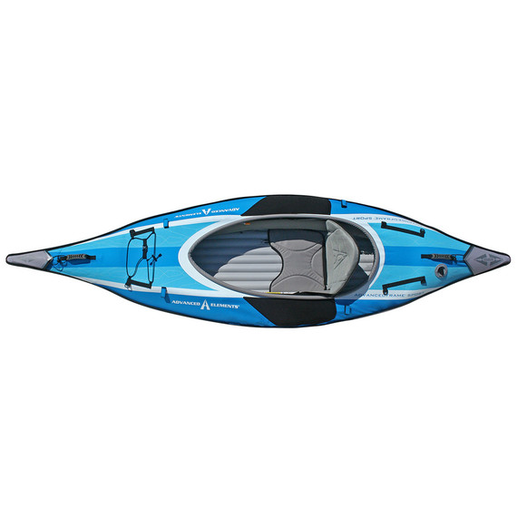 AdvancedFrame Sport Kayak AE1017 Blue Top View