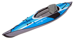 AdvancedFrame Sport Kayak AE1017 Blue Front View