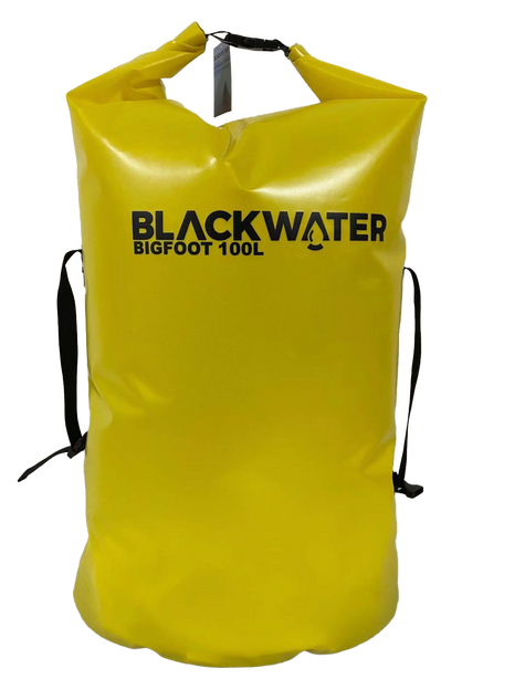 Bigfoot Dry Pack - 100L - Front - Yellow | Western Canoe and Kayak