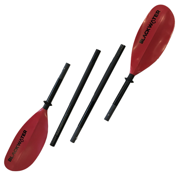 Blackwater Fiberglass 4pc Kayak Paddle | Western Canoe and Kayak